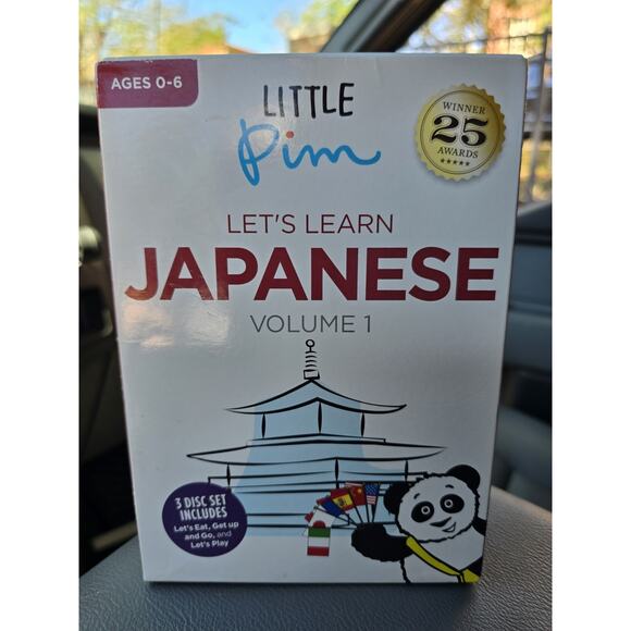 Little Pim: Japanese (Three-Disc Pack) Fun With Languages For Babies Toddlers - Picture 1 of 2
